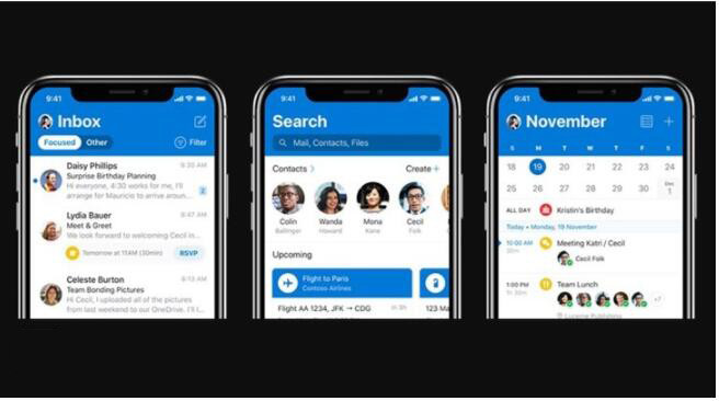 微軟Outlook iOS版更新：全新UI設(shè)計，體驗大提升
